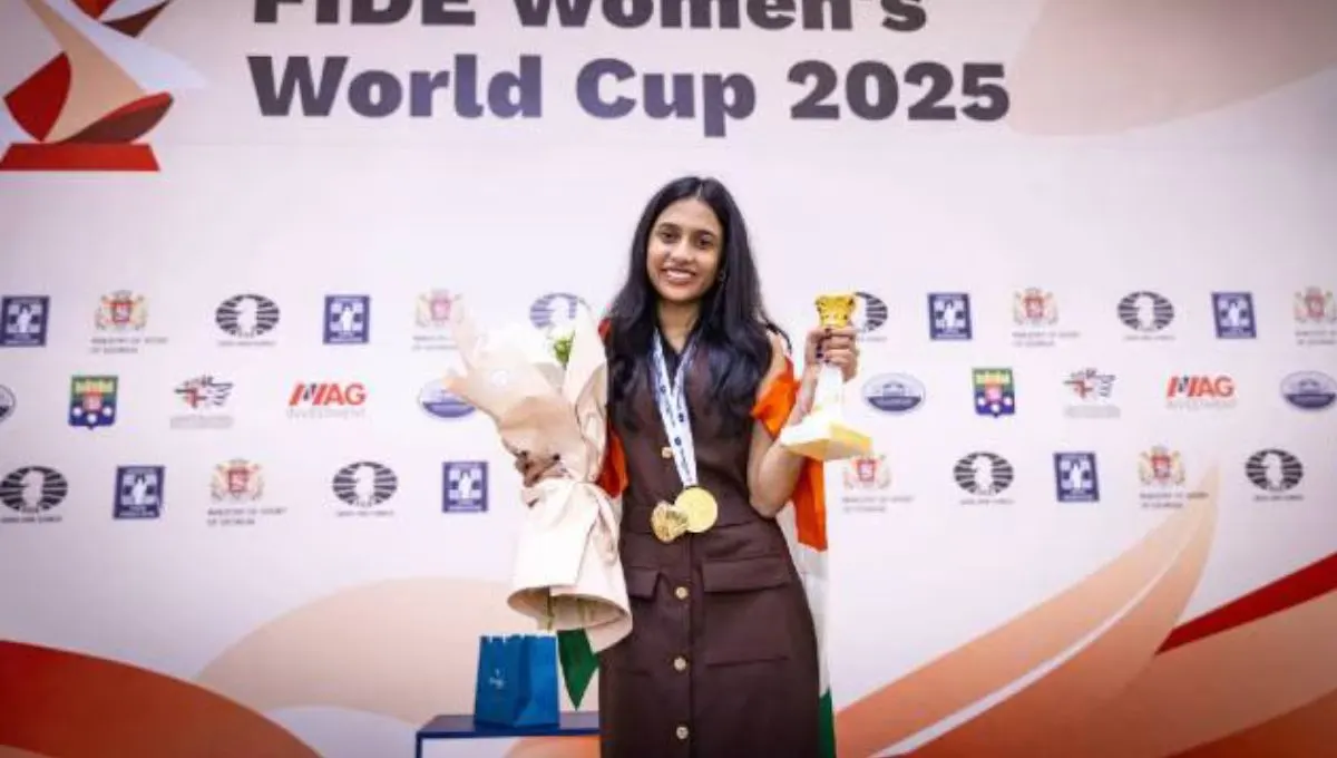 FIDE Women’s World Cup: 19 वर्षीय दिव्या देशमुखने जिंकली FIDE महिला वर्ल्ड कप, भारताची चौथी महिला ग्रँडमास्टर बनण्याचा मान