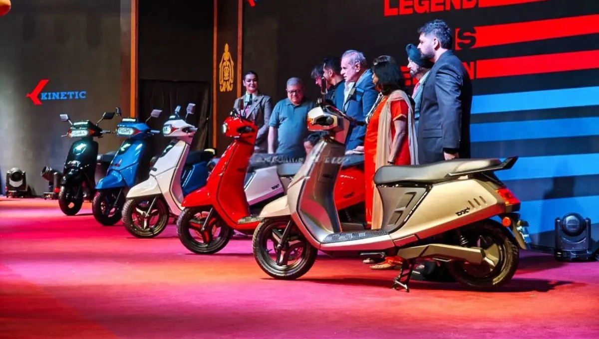 Kinetic DX e-scooter Launch: किंमत ₹1.11 लाख, 116 किमी रेंज, आधुनिक फीचर्स